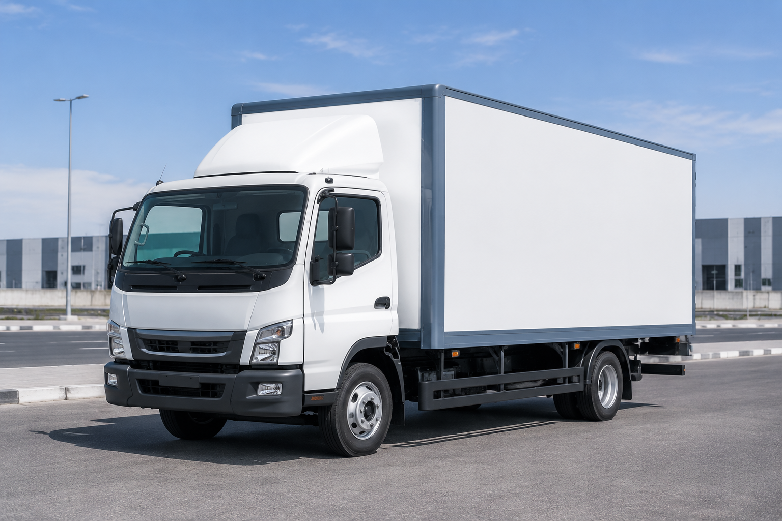Closed Box Truck